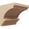 Ekena Millwork 11"W x 11"D x 11"H Wide Diane Rough Cedar Woodgrain TimberThane Corbel, Primed Tan CORUR11X11X11DIARCPR - alternate 1